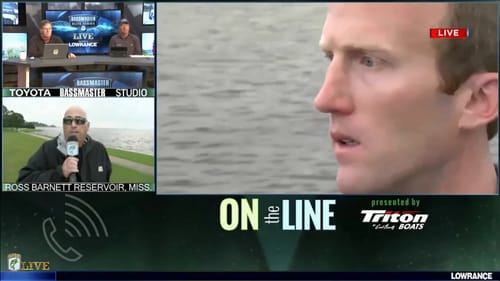 2017 Bassmaster LIVE at Ross Barnett- Saturday part 1