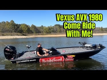1st Day On The Water With My Vexus AVX 1980…(Driving/Fishing/Walkthrough)
