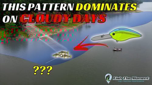 This Offshore Crankbait Pattern DOMINATES on Cloudy Days