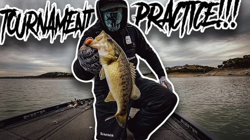 Tournament Practice Day Prefishing For Guadapalooza! FLUSH or DIE!