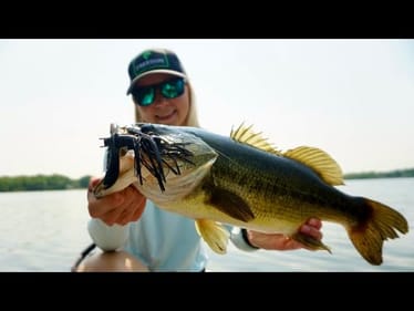 Fishing REEDS for Shallow Bass!!