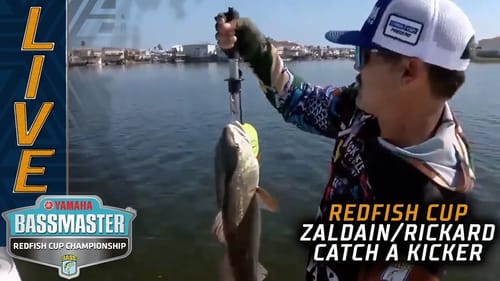 Zaldain and Rickard land biggest RedFish of the day