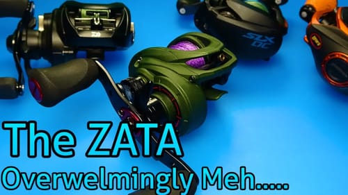 Abu Garcia Zata - Very Meh when compared to the Shimano SLx DC and Daiwa Tatula 100