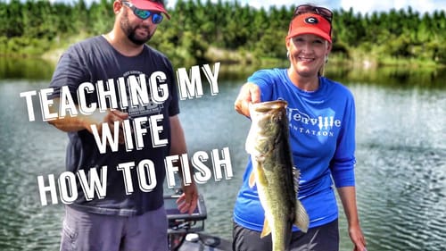 Teaching My Wife How to Fish a Texas Rig - Lucky Tackle Box