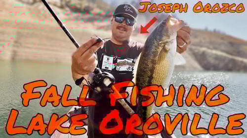 How to Catch Bass in the Fall on Lake Oroville with Joseph Orozco of Bass Union