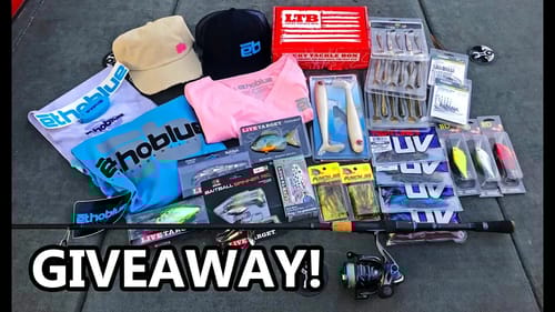 HUGE 5,000 Subscriber GIVEAWAY! Bass Fishing Tackle!