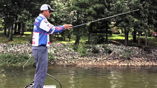 Using a Count When Flipping and Pitching for Bass