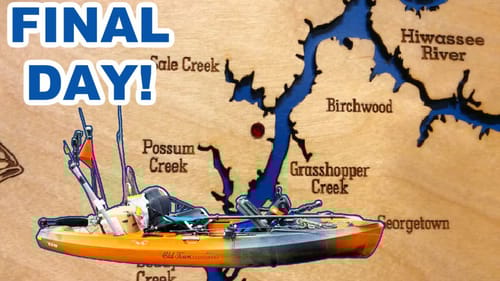 THE COMEBACK!!   Day 2 Bassmaster Kayak Championship