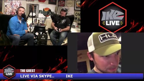 James Elam, Justin Lucas and Brandon Palaniuk on Ike Live