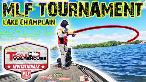 MLF PRO BASS TOURNAMENT on LAKE CHAMPLAIN! Fishing For $80,000!