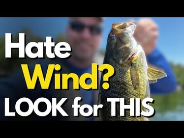 The Biggest MISTAKE Bass Anglers Make With Wind (Underwater Look)
