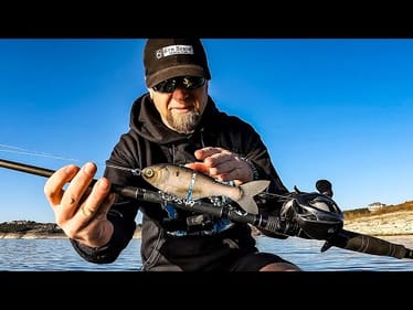 Testing Swimbaits (Trick Shad vs Chad Shad) and Throwing Crankbaits in Windy Conditions