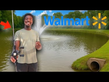 $70 Walmart Rod Bass Fishing Challenge – Worth the Money?