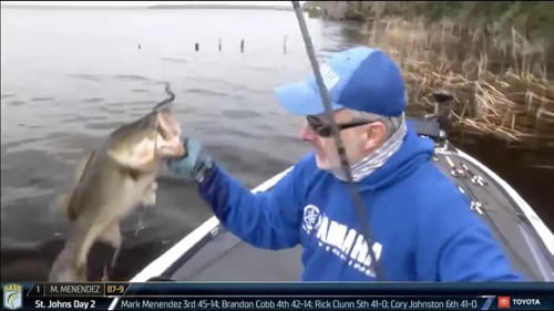 St. Johns River: Menendez lands a potential 10 pounder