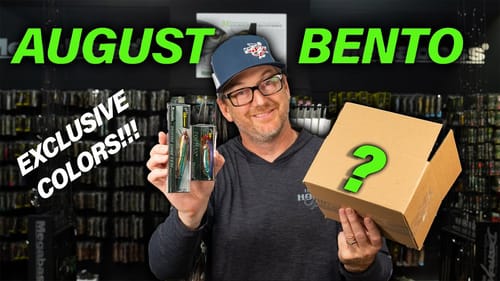 The Ultimate JDM Fishing Subscription Box! August BENTO BOX!!