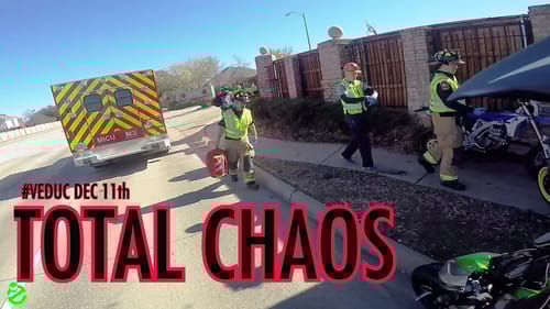 FZ LOOPS HARD (motorcycle crash) | SBK Ugly Sweater Ride CHAOS EDITION | #VEDUC Dec 11th