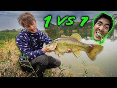 1 VS 1 POND HOPPING For Florida Giants! -- Ft. 1rod1reelfishing