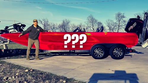 I've waited my whole life for this BASS BOAT
