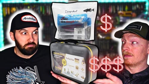 Cheap VS Expensive Bass Fishing Plastics Storage!