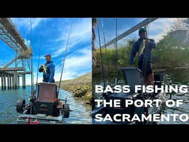 BEST DAY OF SPRING FISHING-DEEP WATER CHANNEL/LAKE WASHINGTON SACRAMENTO