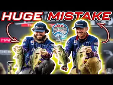 Fighting For A MEDAL.  ( Black Bass World Championship Tournament Video )