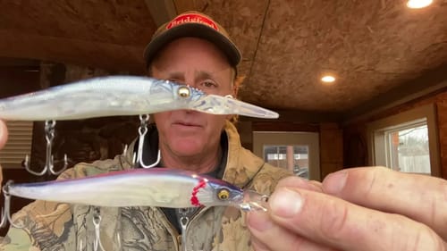 Modify your winter jerkbaits