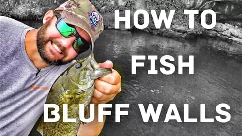 🎣 Bass Fishing - How to Fish Bluff Walls 🎣