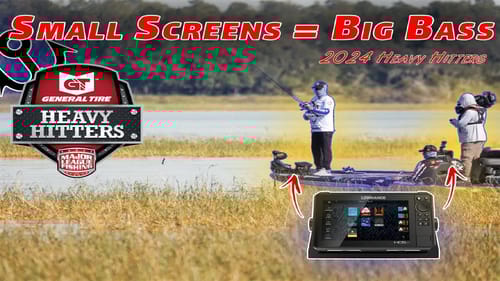 ONLY 18” of Screen | 2024 MLF Heavy Hitters Tournament Video
