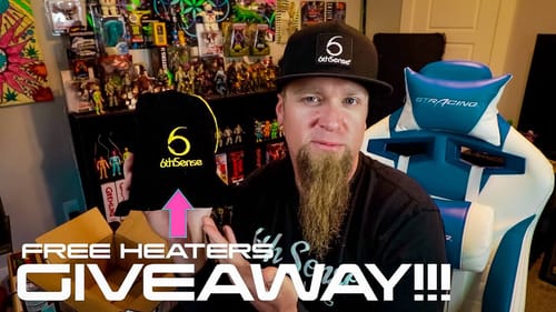 FREE HEATERS!!! 6th Sense Super 6 Sack Unboxing + YouTube Giveaway