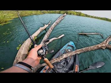 Going In DEEP For Big SPAWNING BASS! (Spring Kayak Fishing)