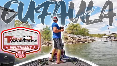 BIG BASS ON LAKE EUFAULA! MLF TACKLE WAREHOUSE PRACTICE (DAYS 2 & 3)
