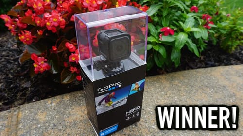 GOPRO GIVEAWAY WINNER !