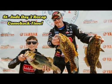 St. Jude Dick Hiley Bass Classic Day 2! Moving On Up!