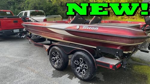 Let's Go Fishing! New Boat Trailer!