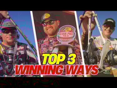 How Justin Cooper Won $150,000 on Lake Conroe!