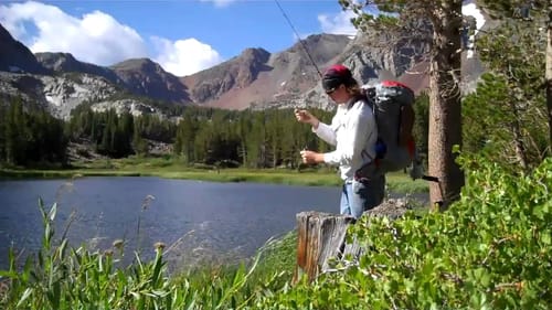 High Sierra Backpacking and fishing