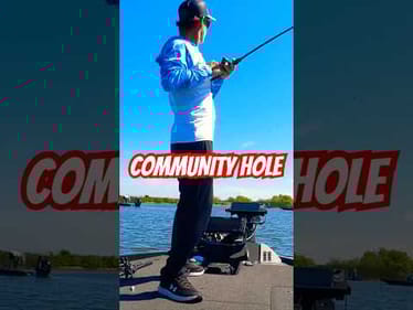 Harris Chain 🎣 Chatterbait Fishing MLF Toyota Series #short #bassfishing #boatfliponly