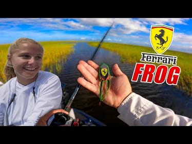 Testing CRAZY New Bass Lures (Ferrari Frog)