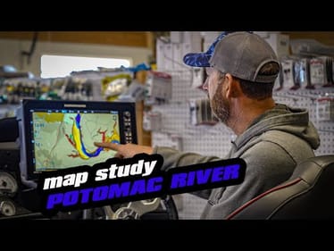 Bass Pro Tour Map Study | Potomac River