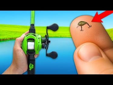 Small vs Big Lures Fishing Challenge