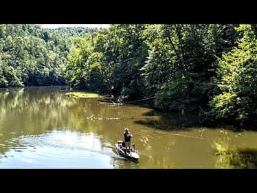 KAYAK FISHING A CREEK IN THE MOUNTAINS WITH @CreekFishingAdventures