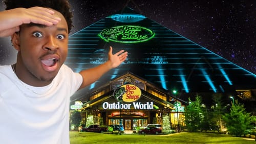 SPENDING THE NIGHT INSIDE THE WORLDS LARGEST BASS PRO SHOPS