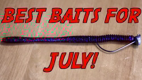 DON'T Go Fishing WITHOUT These 3 Lures in JULY!