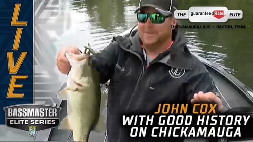 John Cox starts his day on Chickamauga
