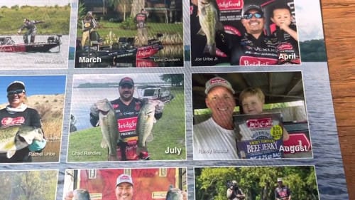 2022 Bridgford Pro Fishing Team
