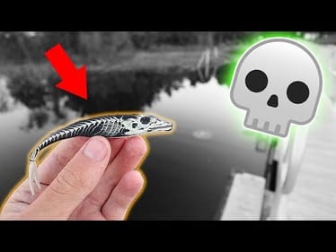 World's SCARIEST Fishing Lure CHALLENGE (Zombie vs Skeleton)