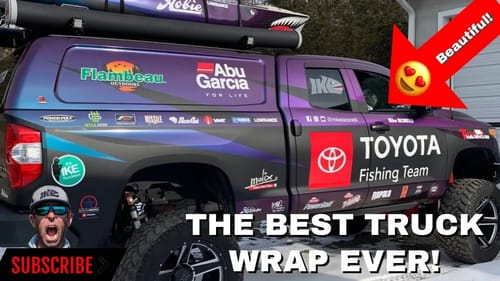 The BEST Truck WRAP in BASS FISHING