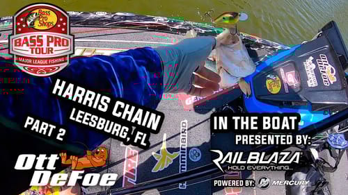 In the Boat | Bass Pro Tour Harris Chain (Part 2 of 4) Presented by @RAILBLAZA @MercuryMarine