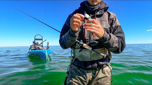 fishing where the saltwater looks absolutely delicious