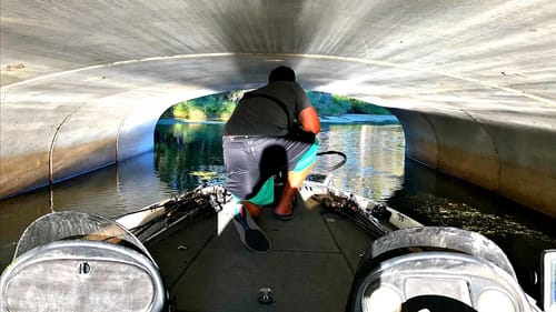 Searching for Big Bass in Sketchy Backwaters gets DICEY!!